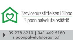 Servicehuset Linda / Sipoon palvelutalo Elsie / Sipoon palvelutalosäätiö